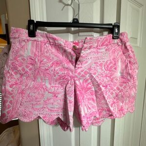 Lily Pulitzer buttercup shorts size 14